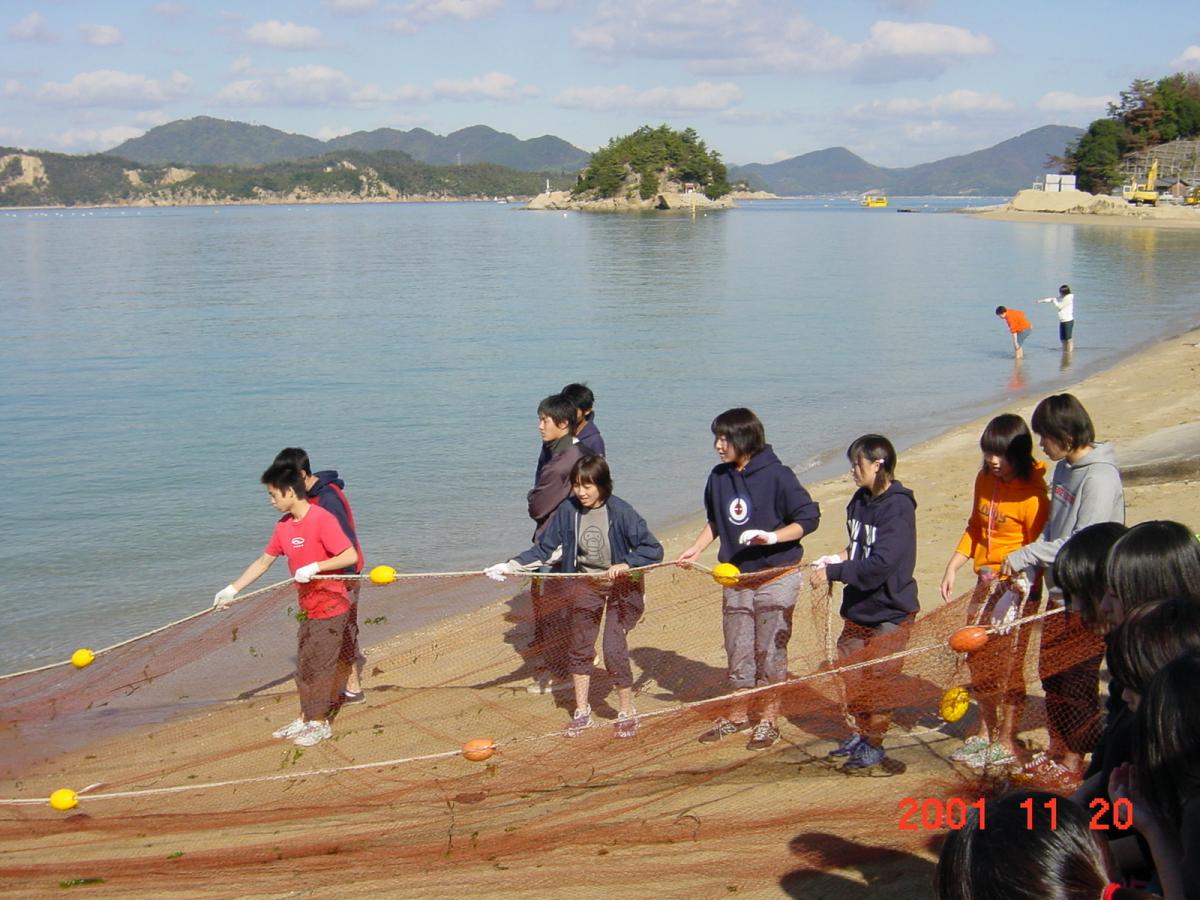 白石島 底引き網 観光スポット 岡山観光web 公式 岡山県の観光 旅行情報ならココ