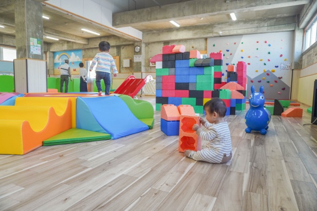 赤ちゃんも遊べる! わけまろパークの「子どもひろば」に行ってみた