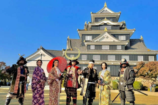 岡山観光はやっぱり定番の岡山城から!珍しい天守内のカフェも紹介