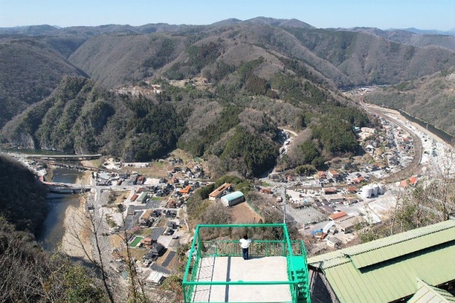 カルスト山荘展望台