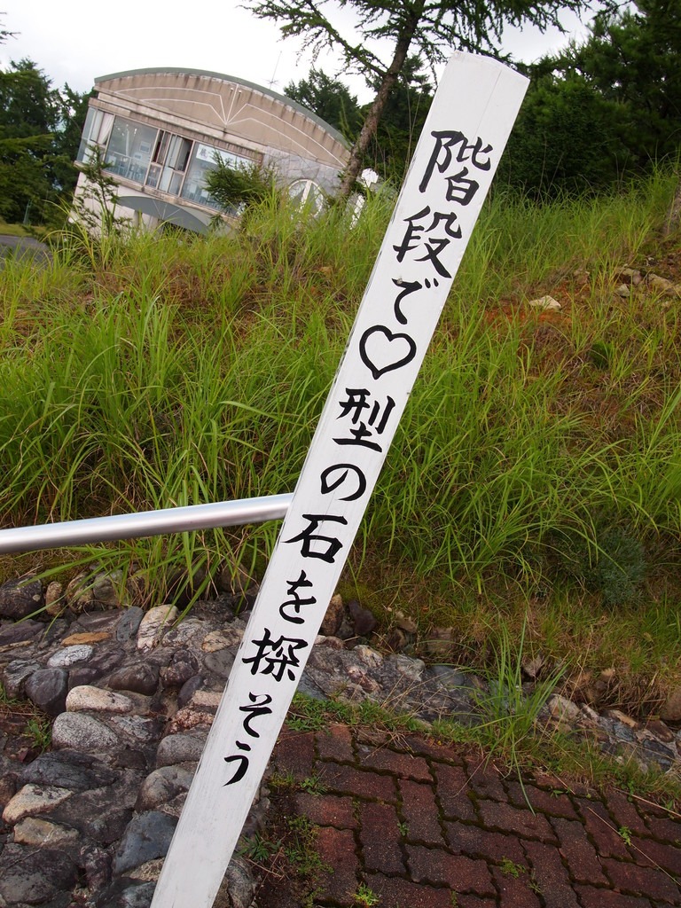 ハート型の石を探そう!