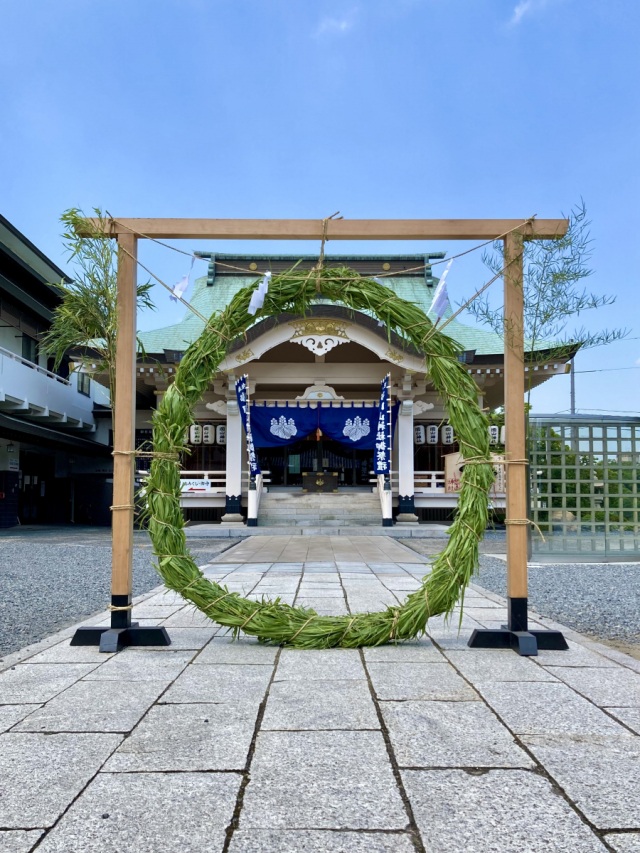 岡山神社 茅輪祭(わくぐり祭)
