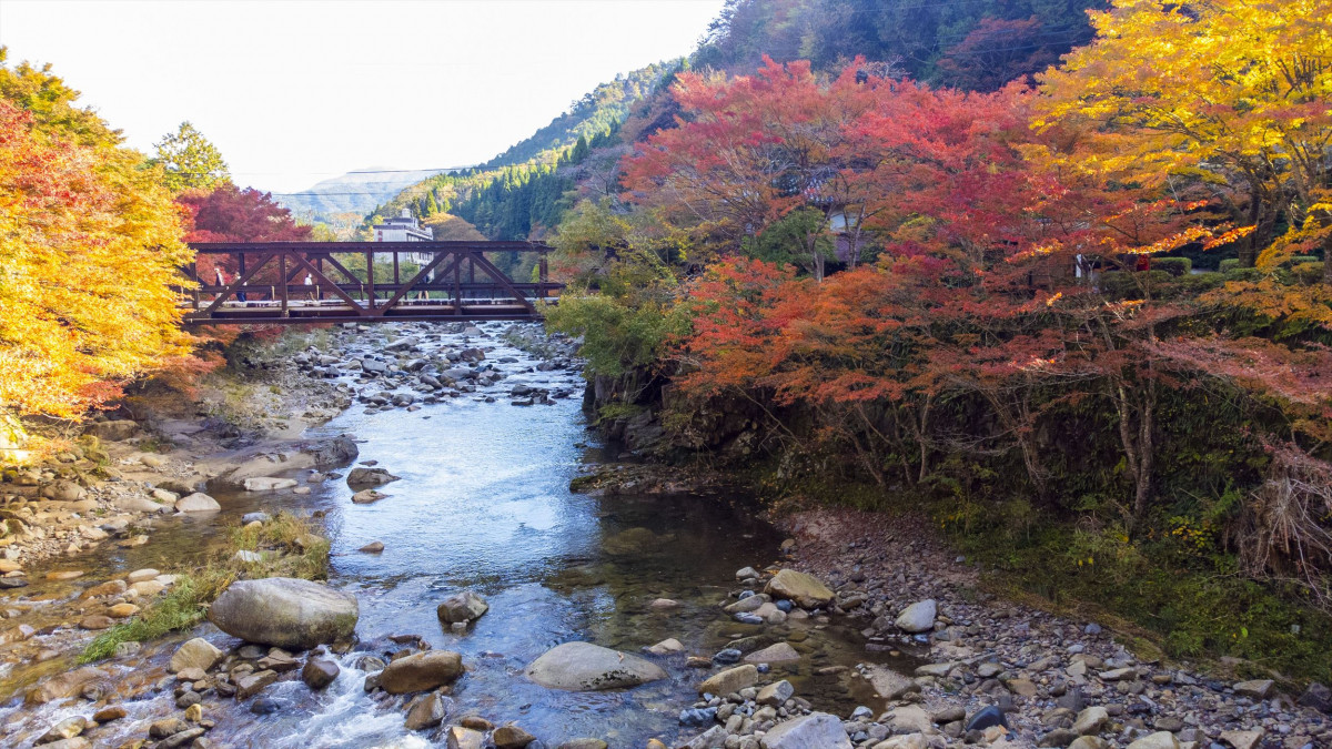 奥津渓（紅葉）