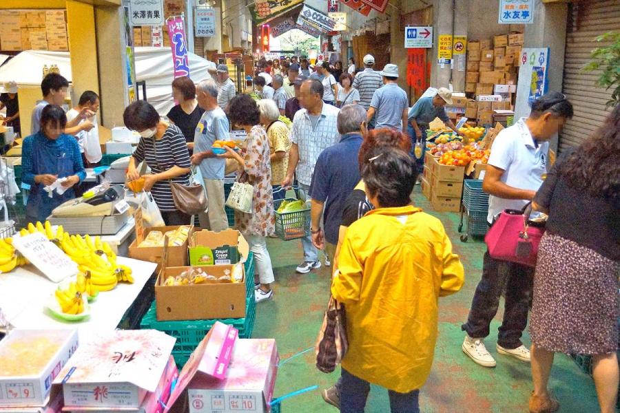 岡山市中央卸売市場 市民イチバデー