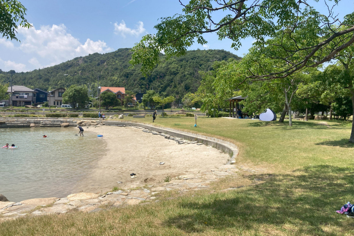 砂浜もある！？季節問わず楽しめる「田井みなと公園」（玉野市）