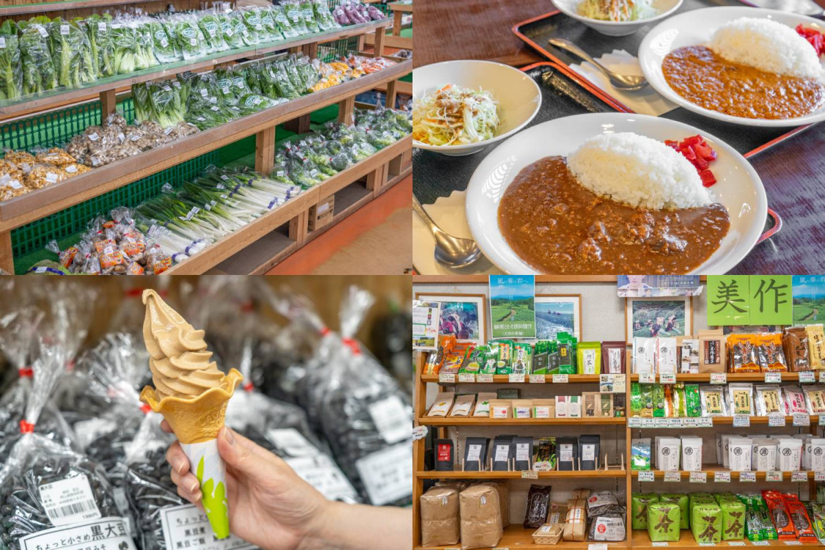 美作地域の美味しいものがずらり！ジビエメニューも食べられる「道の駅彩菜茶屋」