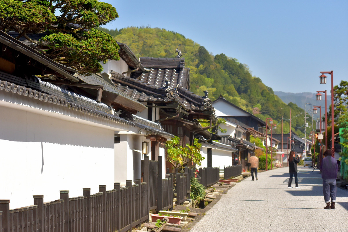 水路のある町「因幡街道大原宿」まちあるき（美作市）