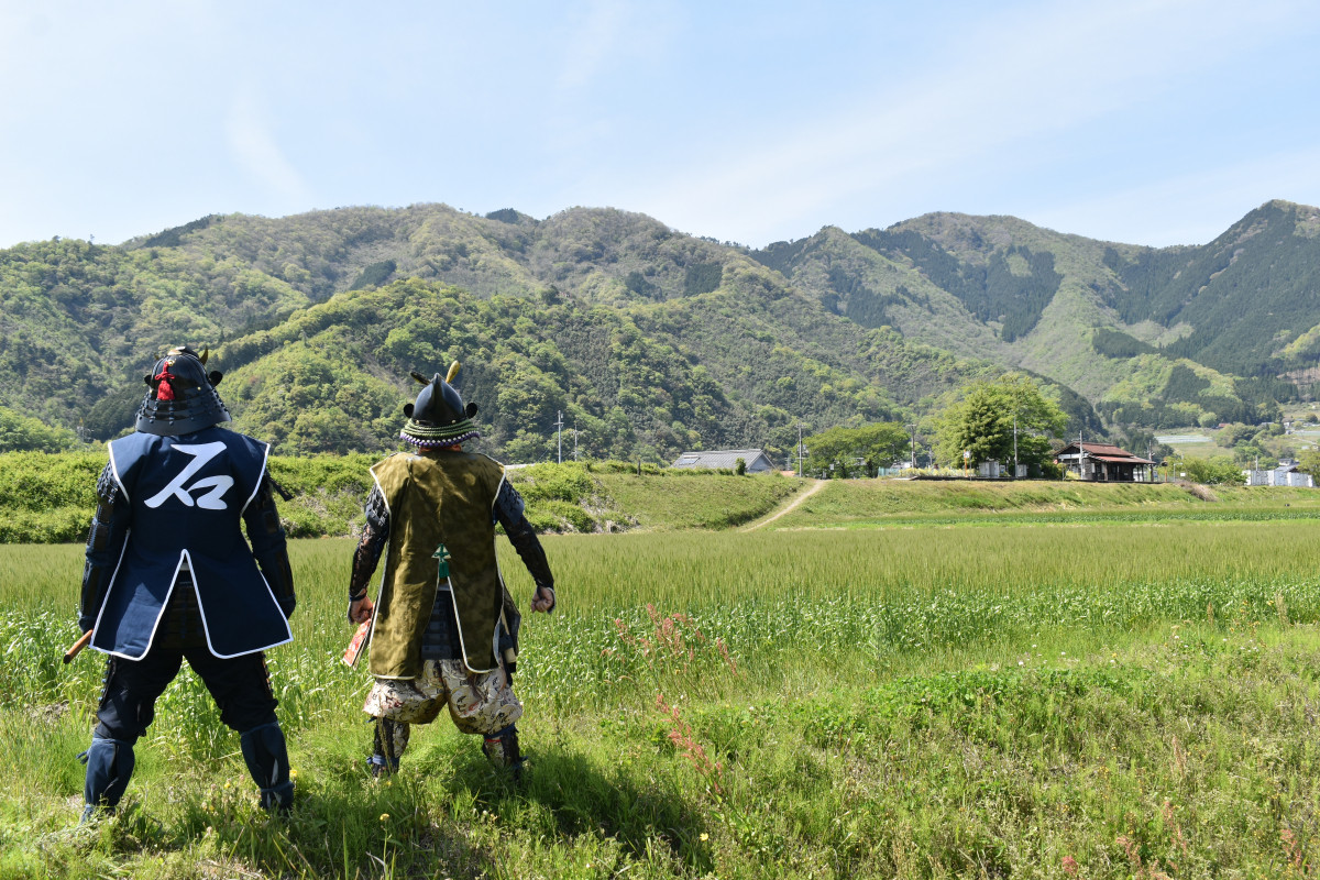 戦国武将隊が行く！岡山の山城第一弾「医王山城（いおうやまじょう 