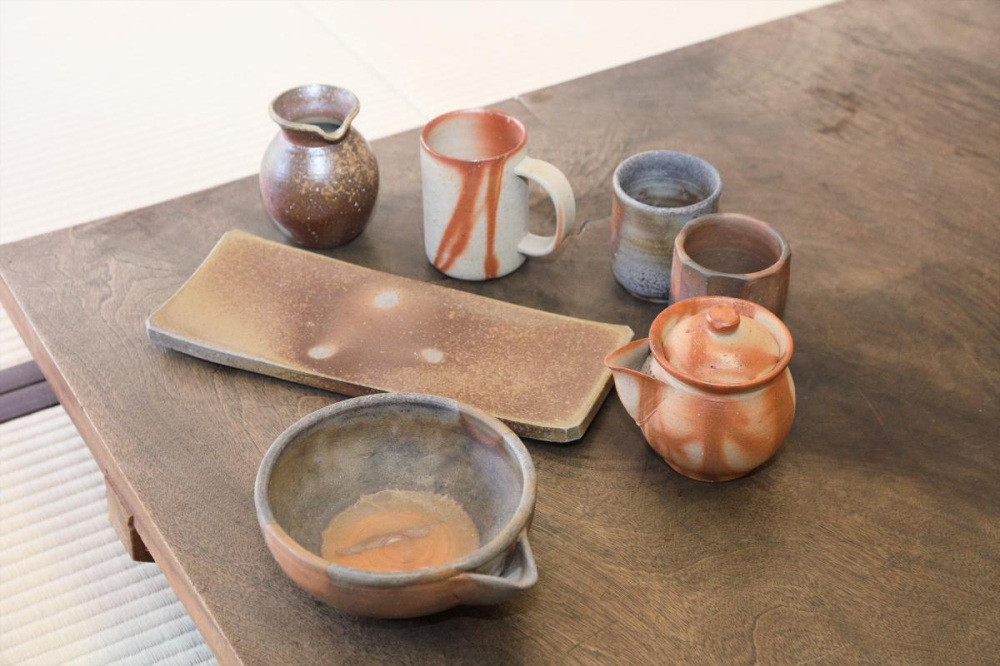 備前焼の美しい模様、窯変(ようへん)の種類