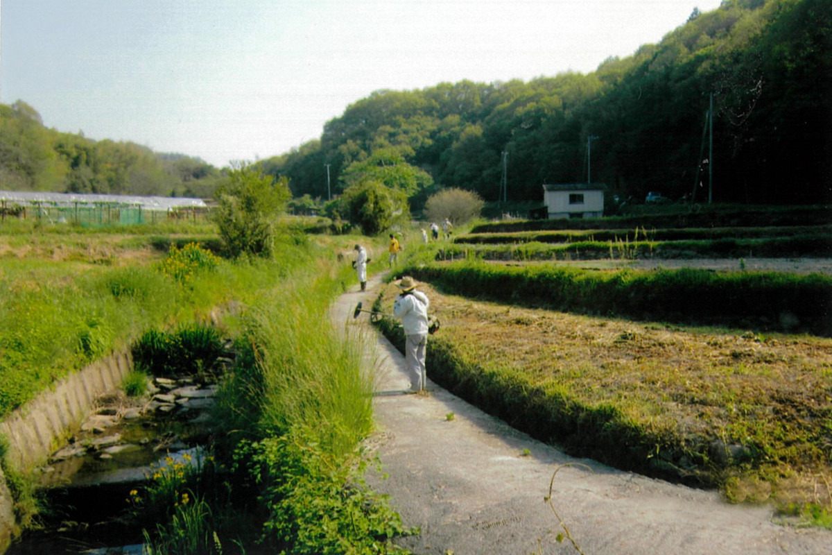 川のきれいさを保つためのごみ拾い(9月)