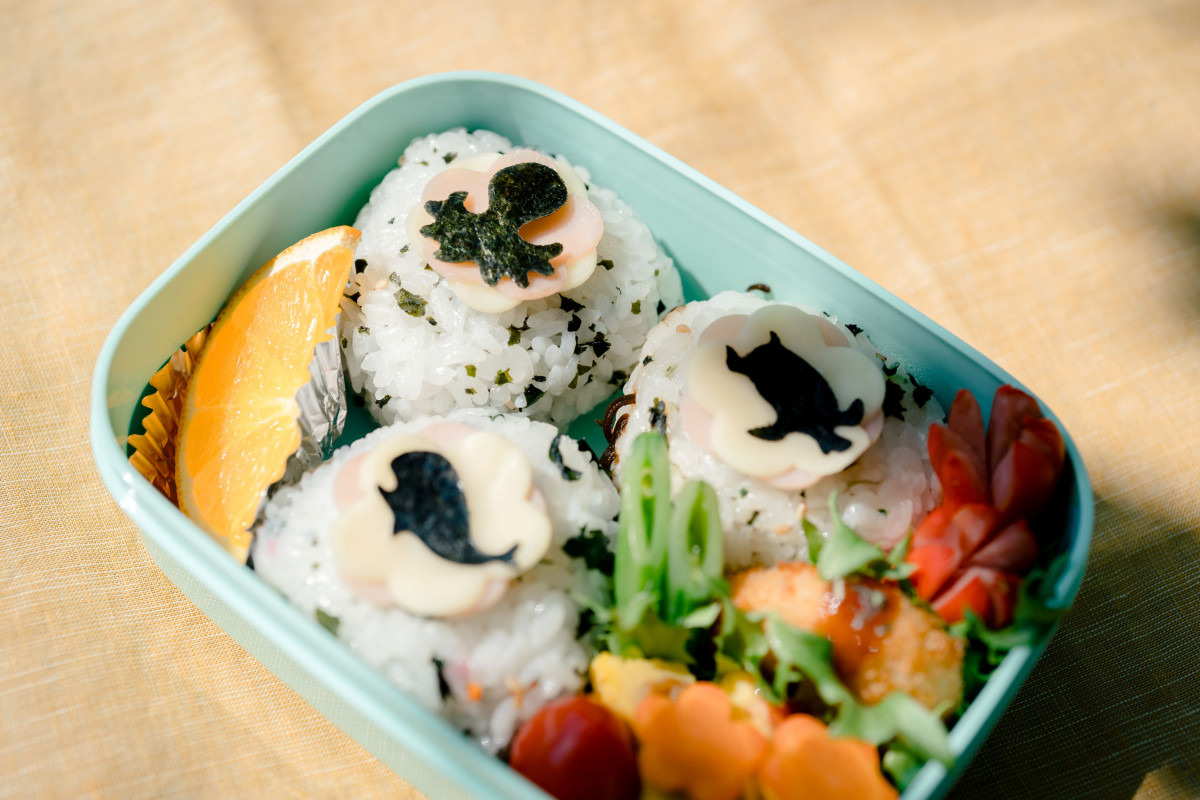 「瀬戸内海のお魚たち かわいいのり弁」