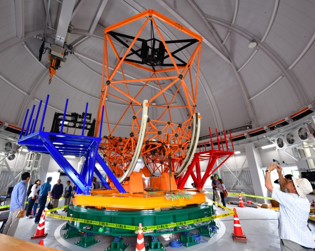 【晴れの国おかやまは、天文県!】「せいめい望遠鏡」(京都大学岡山天文台3.8m望遠鏡)