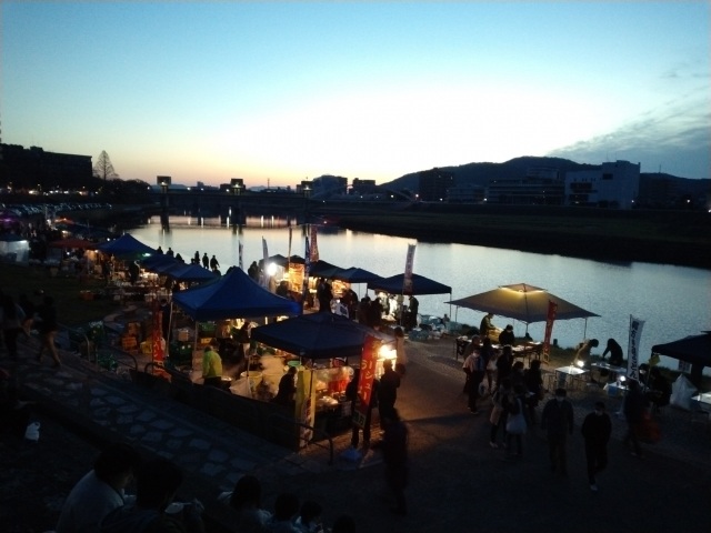 「京橋朝市」とは?岡山市で毎月第1日曜日に開かれる人気の朝市に行ってみた!