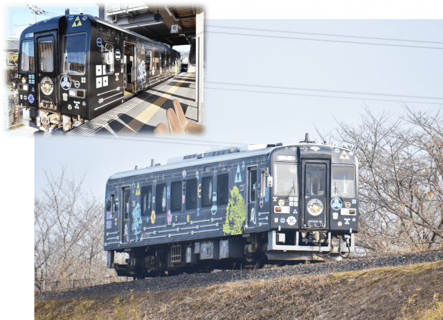 特別企画列車「戦国列車」で行く井原鉄道沿線の山城と歴史スポット