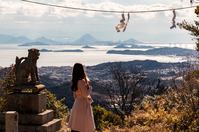 ご利益は縁結びと美容!バレンタインシーズンは絶景の「コノハナサクヤヒメ神社」へ(倉敷市)