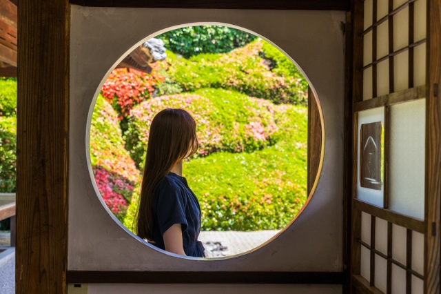 知る人ぞ知る名所「頼久寺庭園」は静寂の絶景!東京ミッドタウンのモチーフも(高梁市)