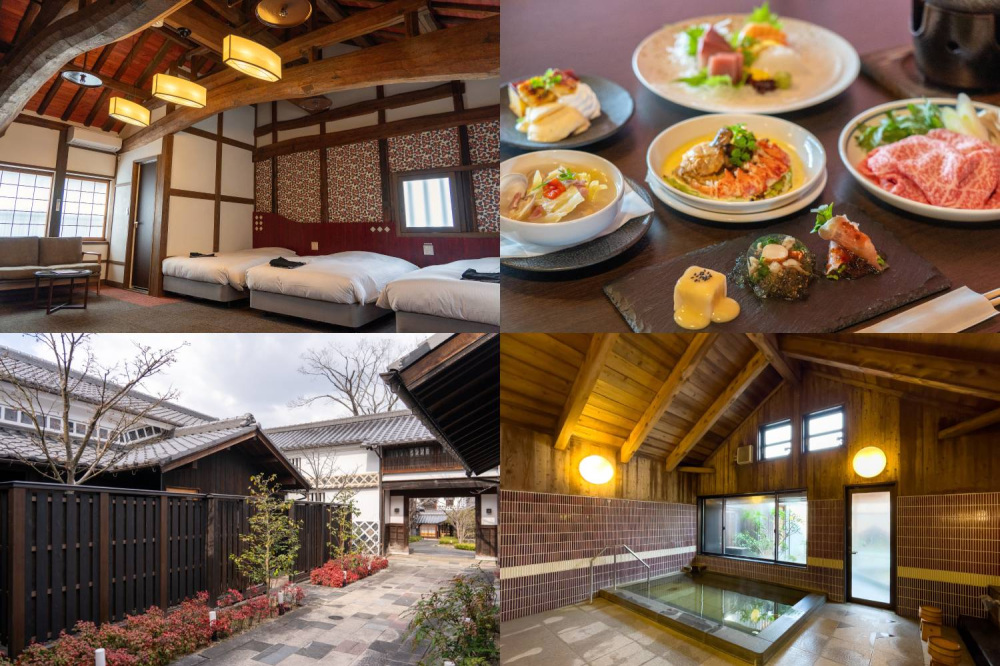 リニューアルした古民家宿「やかげ一譚」。日帰り入浴やランチも楽しめる!(矢掛町)