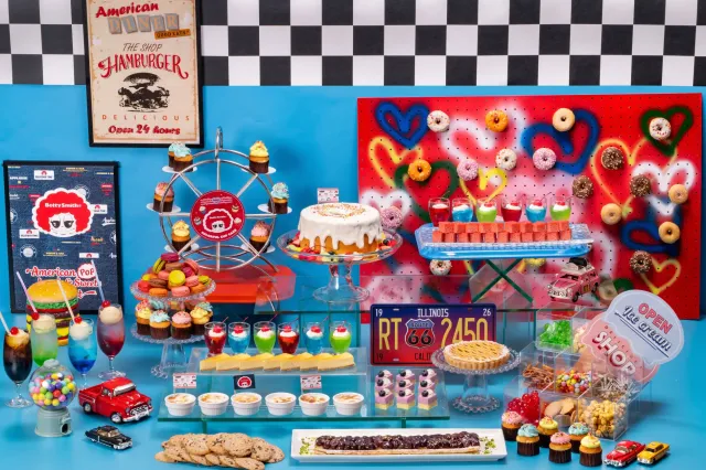 ホテルグランヴィア岡山 アメリカンポップ ランチ&スイーツブッフェ(2026/5/7~6/30)