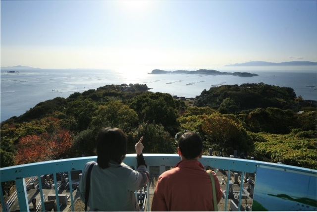 頭島たぬき山展望台