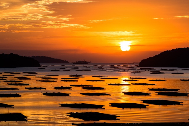 迫門の曙(日本の朝日百選)