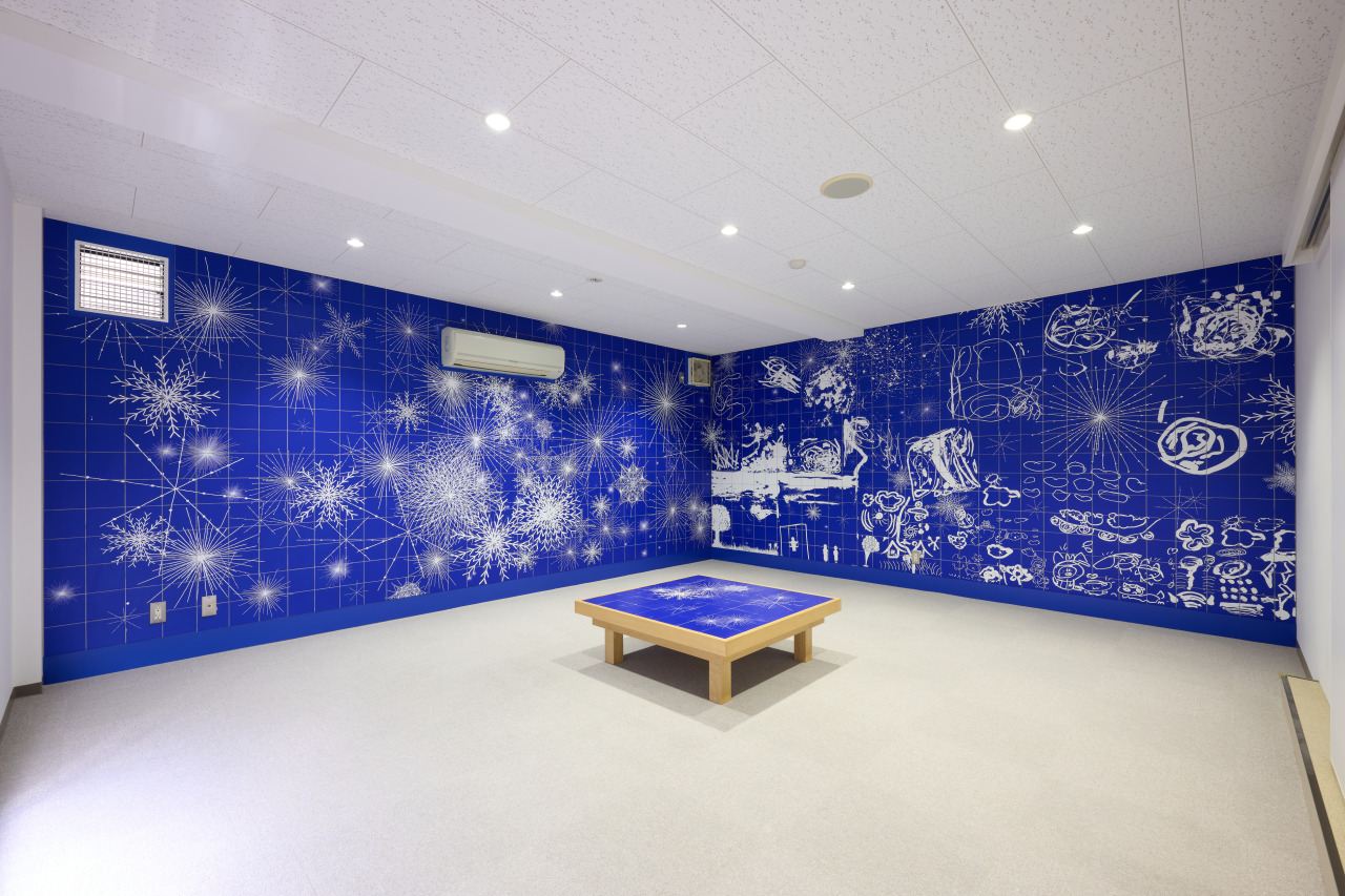 サンドラ・シント《未来のための宇宙論》2024-2025/ 森の芸術祭 岡山/撮影:浅野 豪