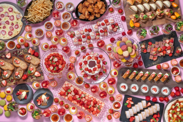 【要予約】ホテルグランヴィア岡山 ストロベリーブッフェ