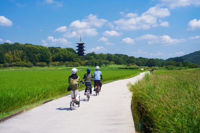 【要予約】おしゃれ自転車でめぐる 吉備路さんぽ