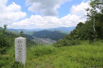 竹山城跡