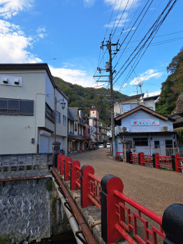 湯原温泉街