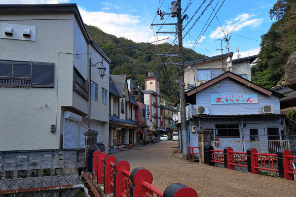 湯原温泉街